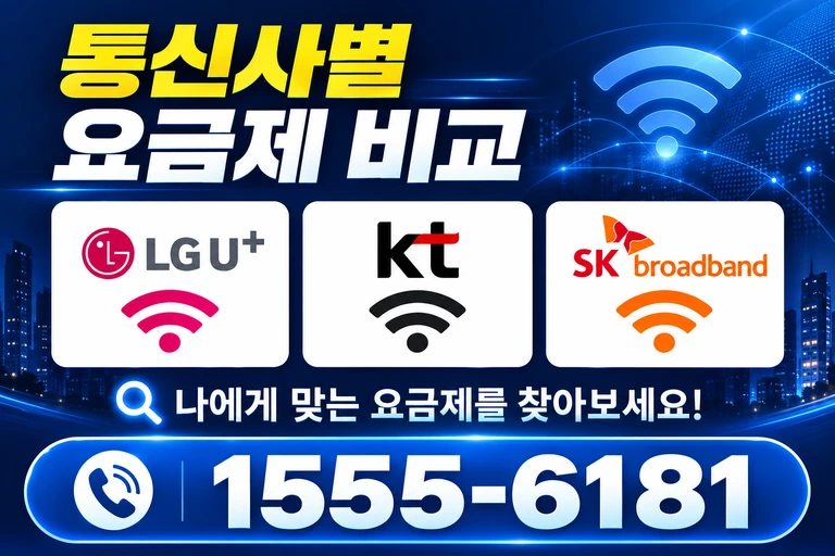 삼척시 신기면 통신사별 요금제 비교